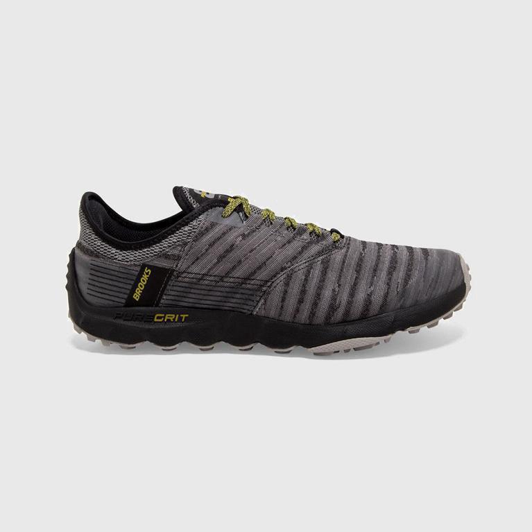 Brooks Puregrit 8 Trailrunningschoenen voor Heren Grijs (HKIVN-8593)
